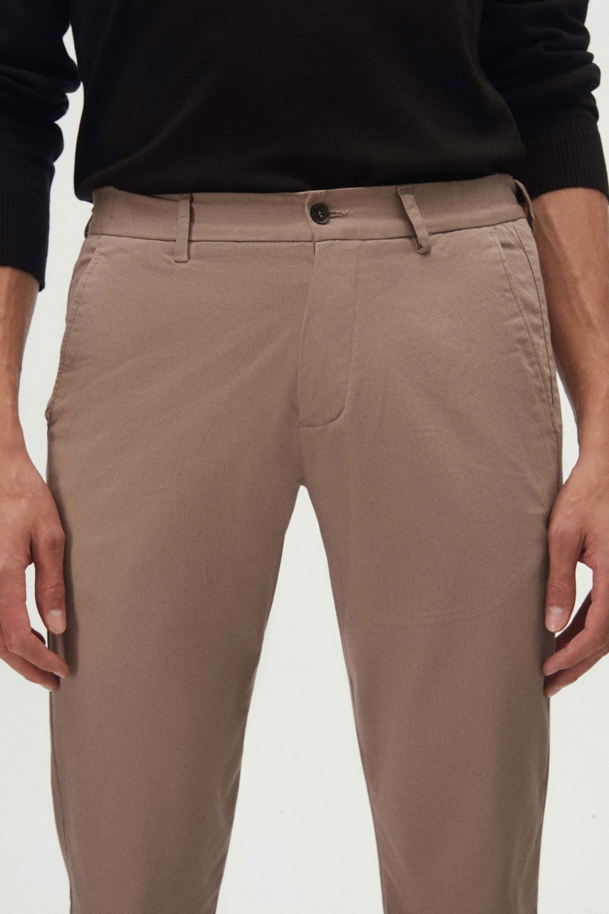 PANTALONI CHINO SLIM FIT D'S DAMAT  - Bej