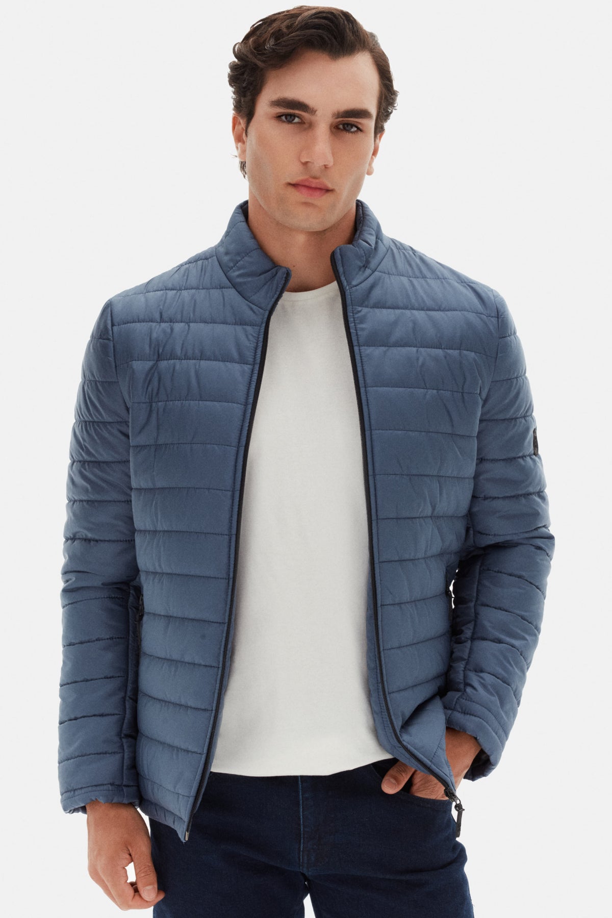 GEACA MATLASATA SLIM FIT D'S DAMAT  - Bleu