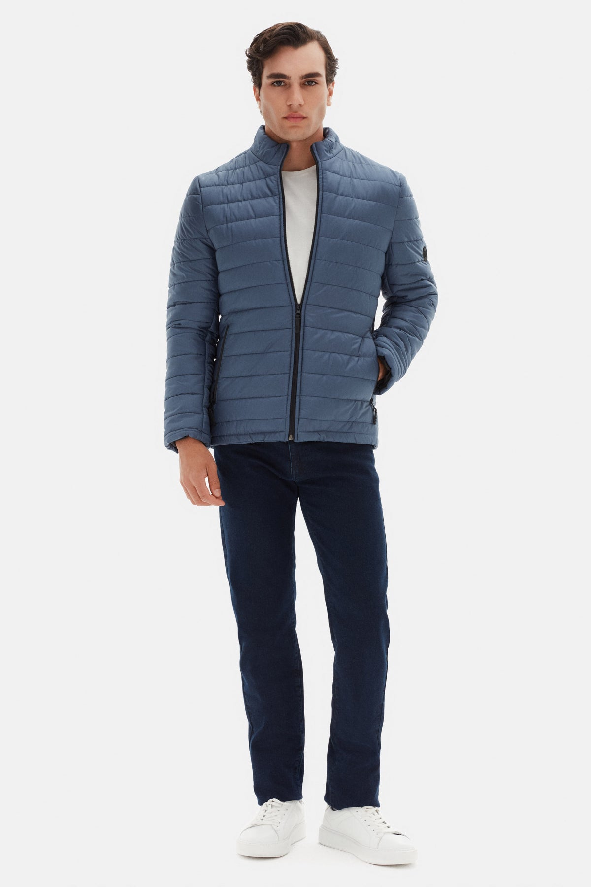 GEACA MATLASATA SLIM FIT D'S DAMAT  - Bleu