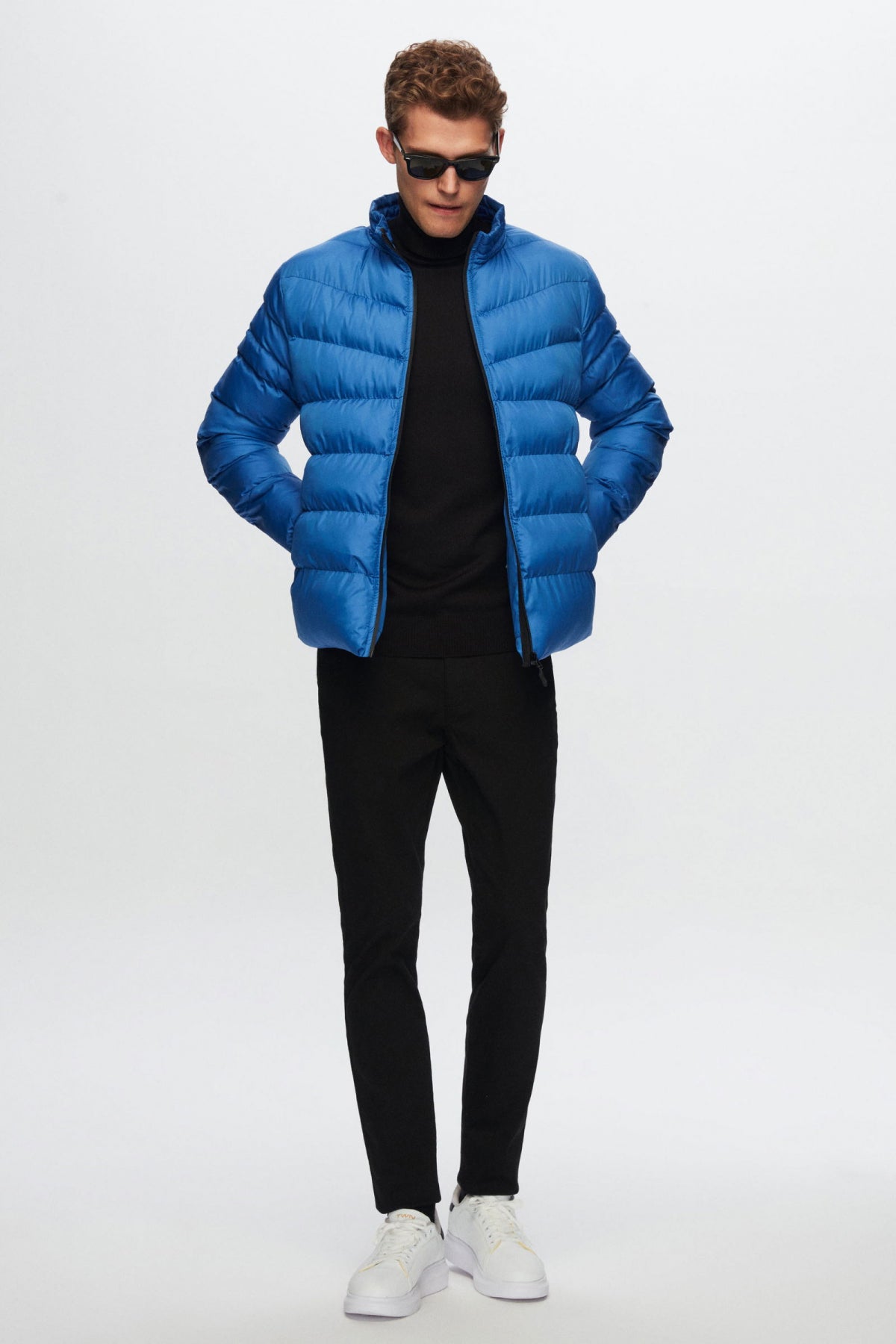 GEACA MATLASATA SLIM FIT D'S DAMAT  - Bleu