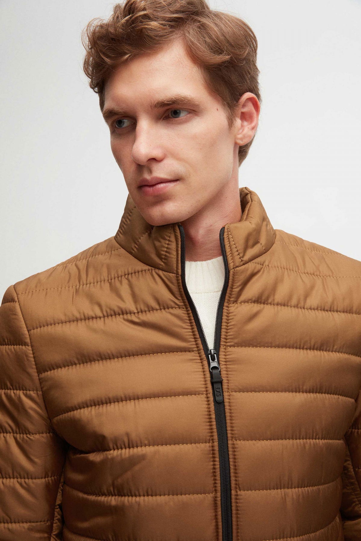 GEACA MATLASATA SLIM FIT D'S DAMAT  - Portocaliu