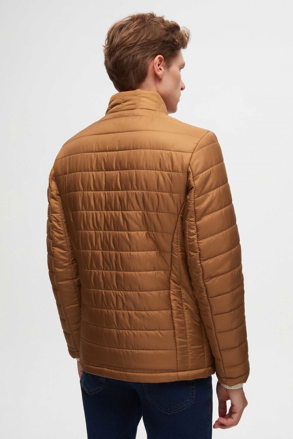 GEACA MATLASATA SLIM FIT D'S DAMAT  - Portocaliu