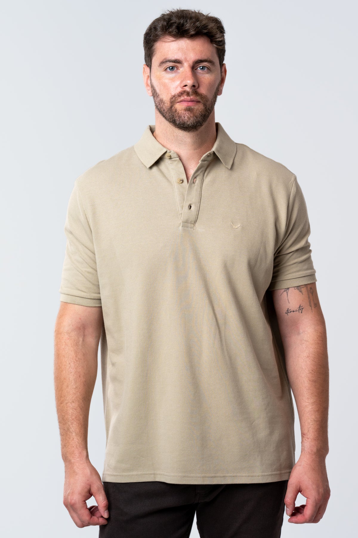 TRICOU REGULAR FIT D'S DAMAT  - Bej