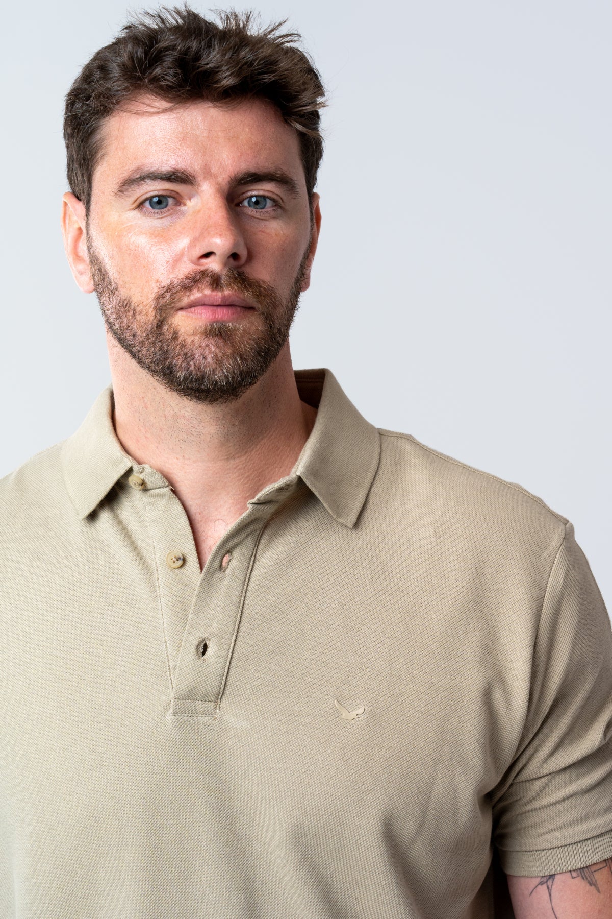 TRICOU REGULAR FIT D'S DAMAT  - Bej