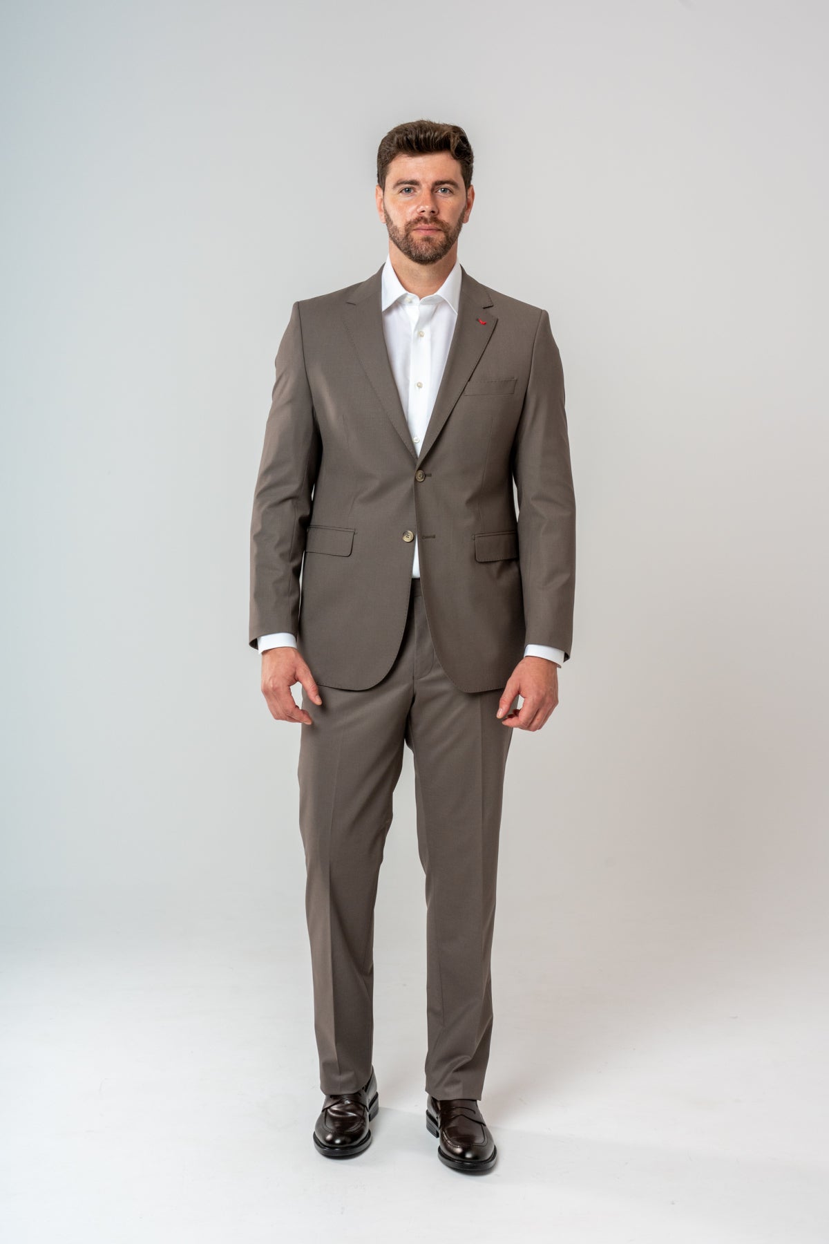 COSTUM  REGULAR FIT D'S DAMAT  - Bej