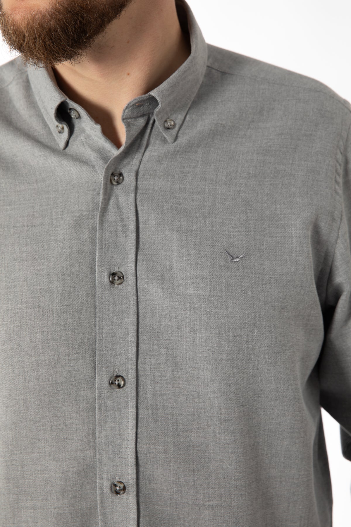 CAMASA CASUAL REGULAR FIT  D'S DAMAT  - Antracit