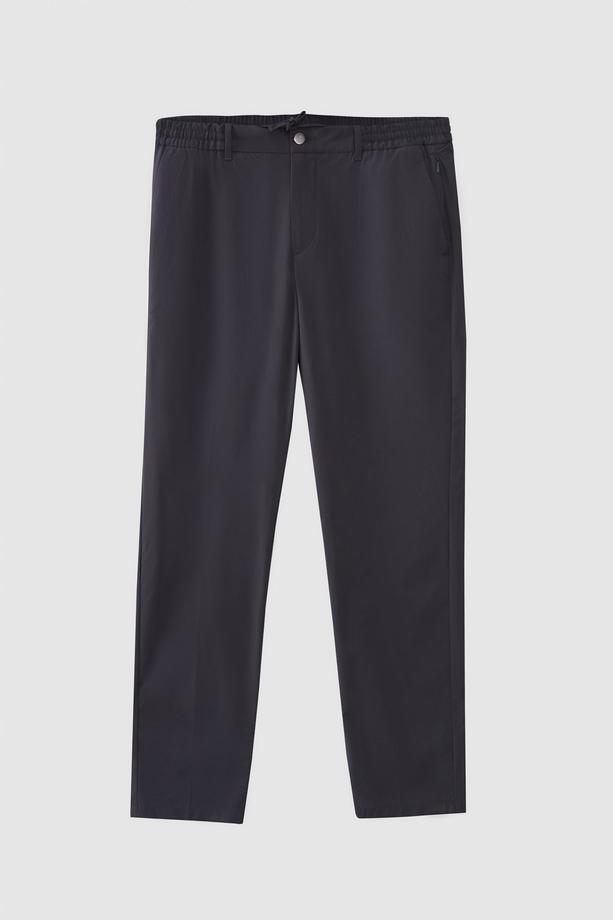 PANTALONI CASUAL SLIM FIT D'S DAMAT  - Antracit