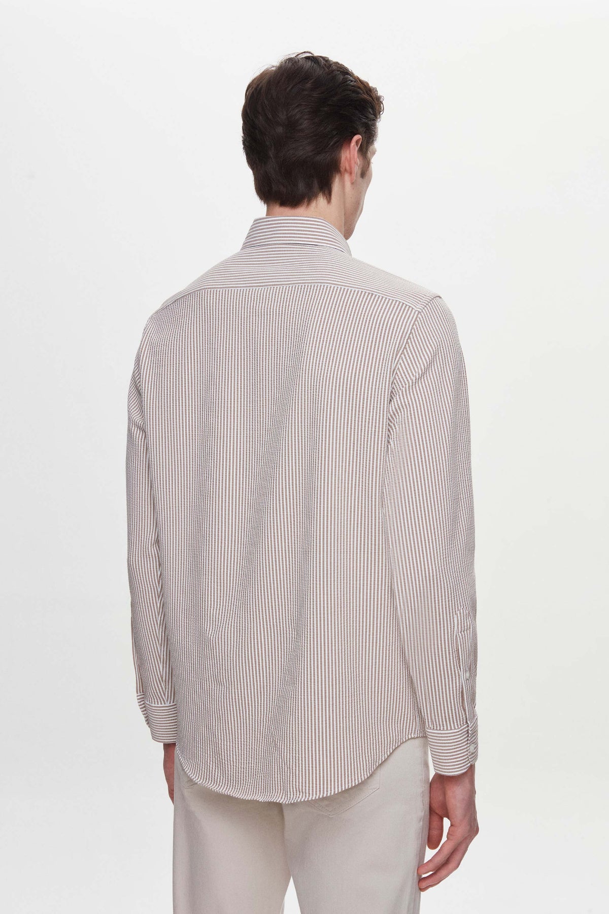 CAMASA CU DUNGI REGULAR FIT D'S DAMAT  - Bej