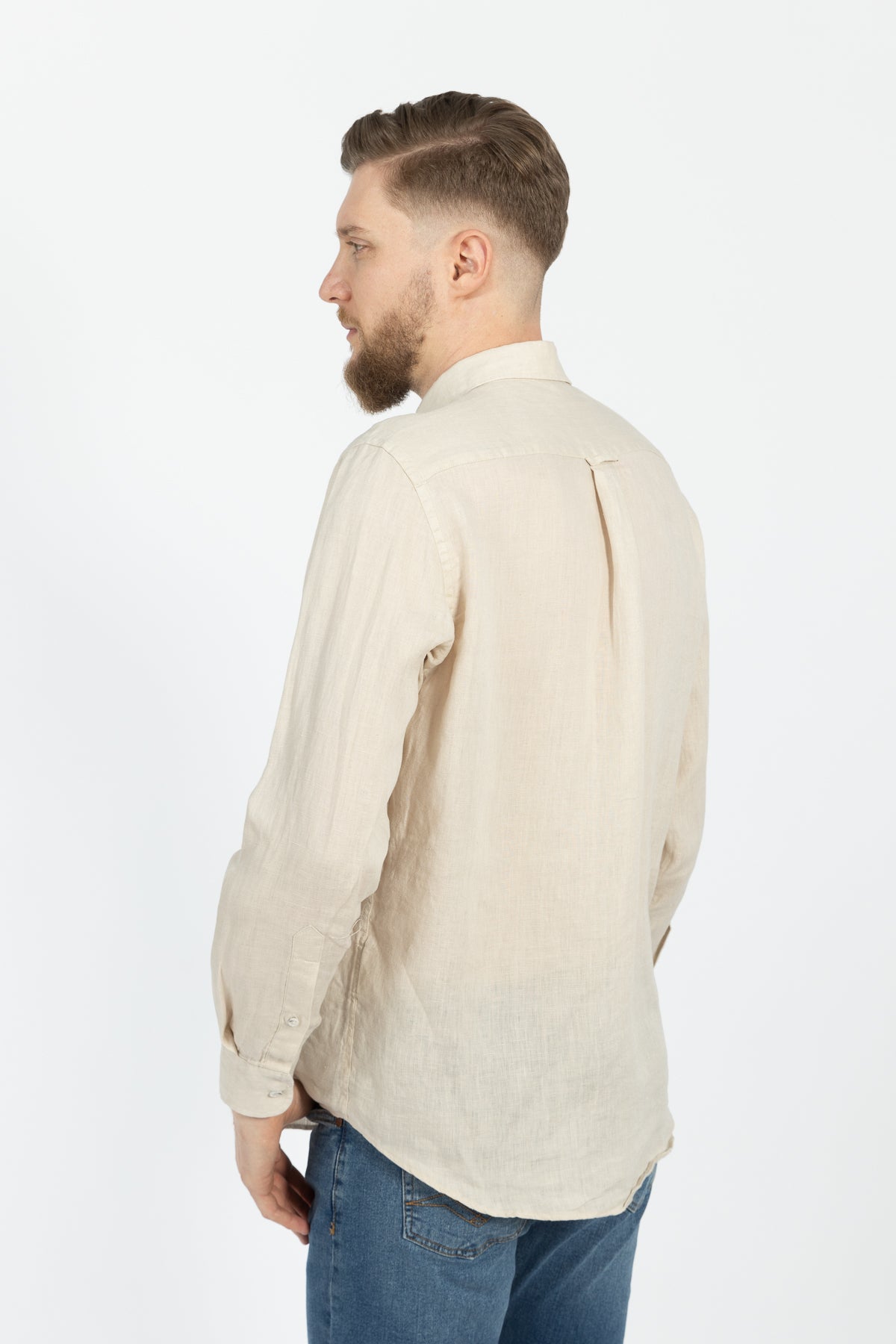 CAMASA REGULAR FIT D'S DAMAT  - Bej