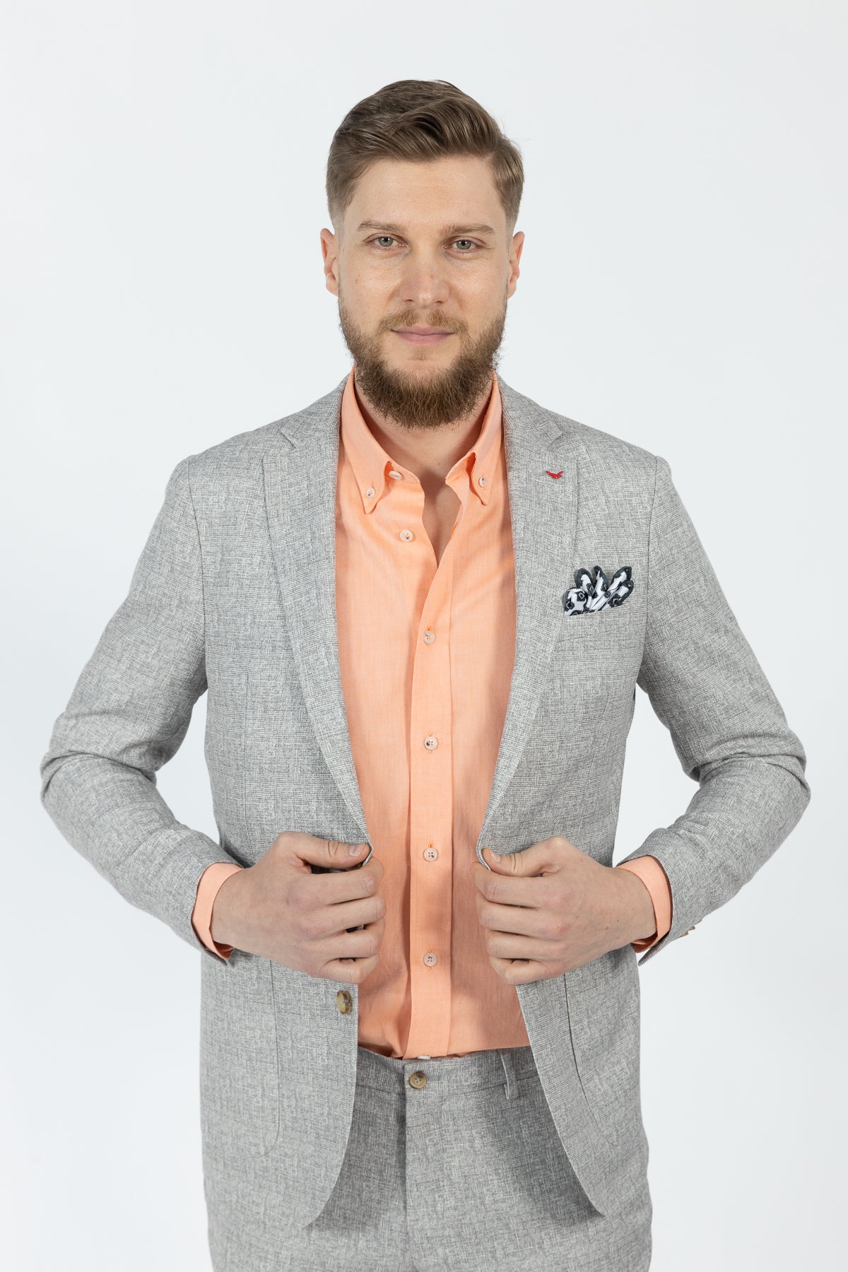 COSTUM CASUAL SLIM FIT D'S DAMAT  - Bej