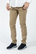 PANTALONI SLIM FIT D'S DAMAT  - Bej