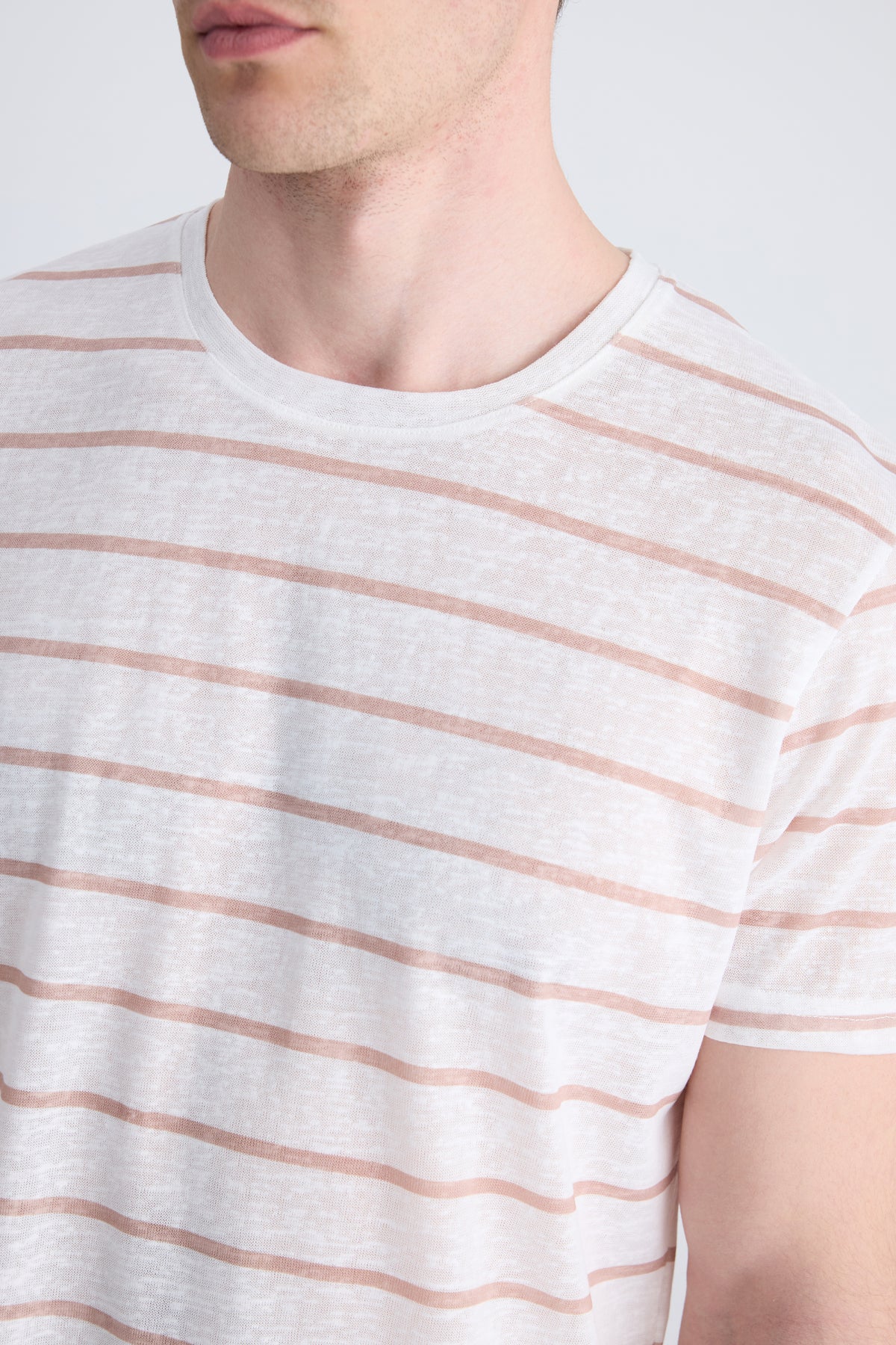 TRICOU REGULAR FIT D'S DAMAT  - Bej