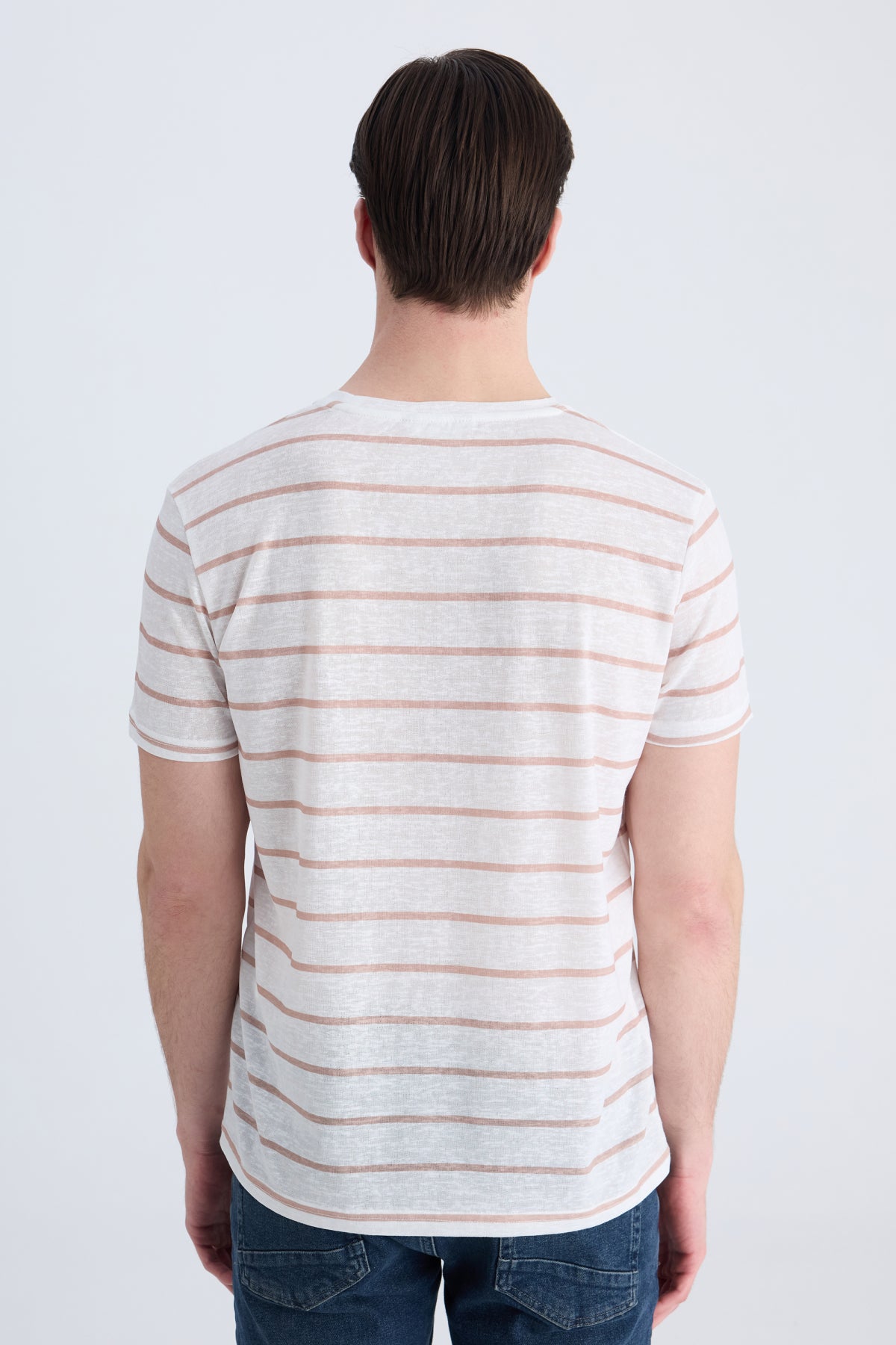 TRICOU REGULAR FIT D'S DAMAT  - Bej