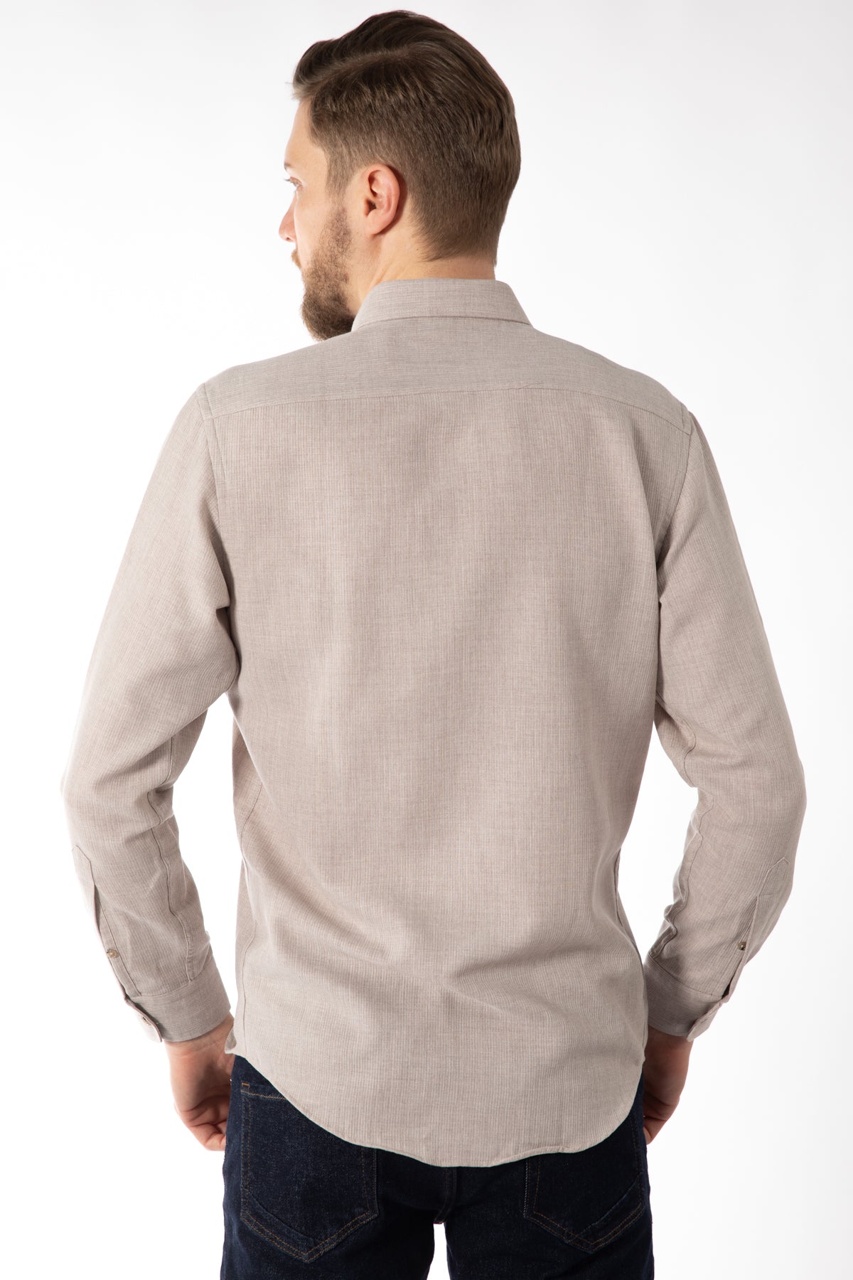 CAMASA CASUAL REGULAR FIT  D'S DAMAT  - Bej