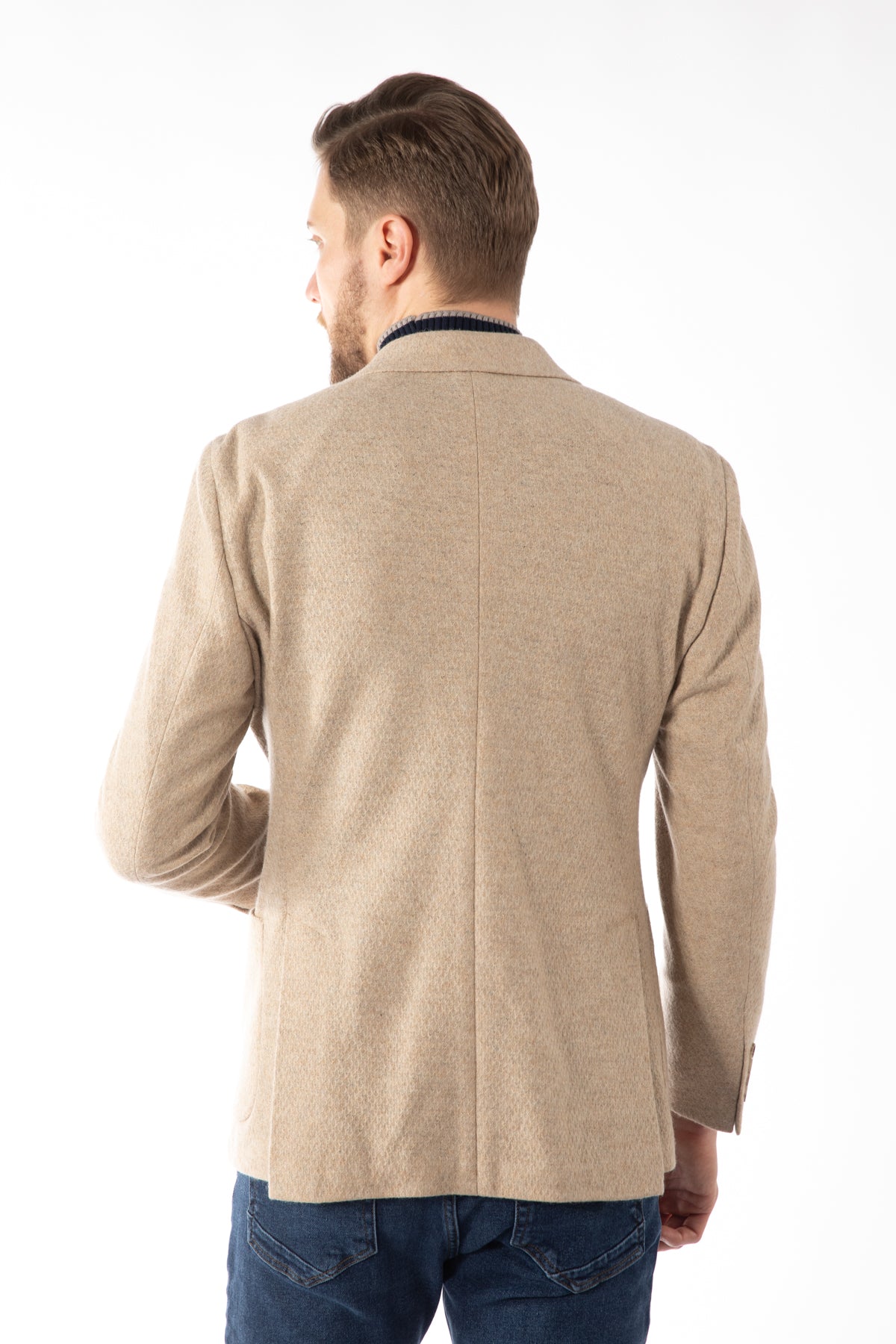 SACOU SLIM FIT D'S DAMAT  - Bej