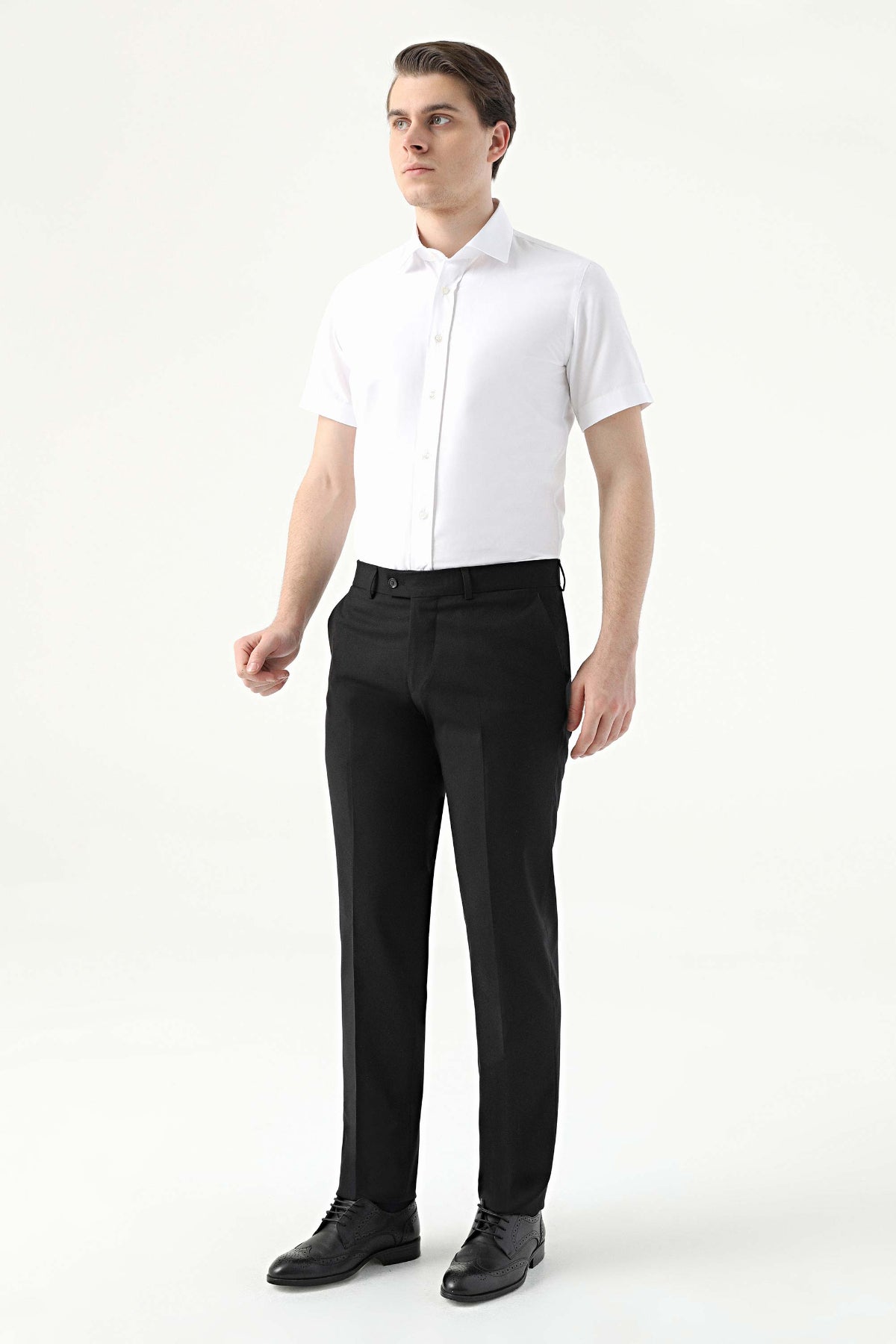 PANTALONI SLIM FIT D'S DAMAT  - Negru