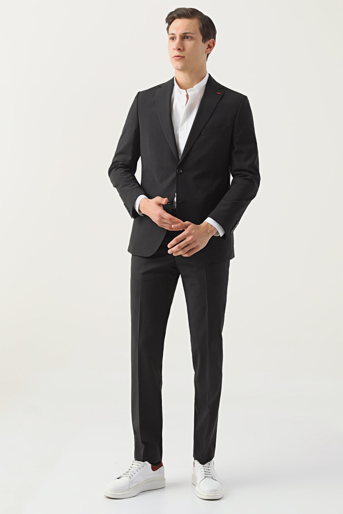 COSTUM  D'S DAMAT DROP 4 (TALIE 2)  - Negru