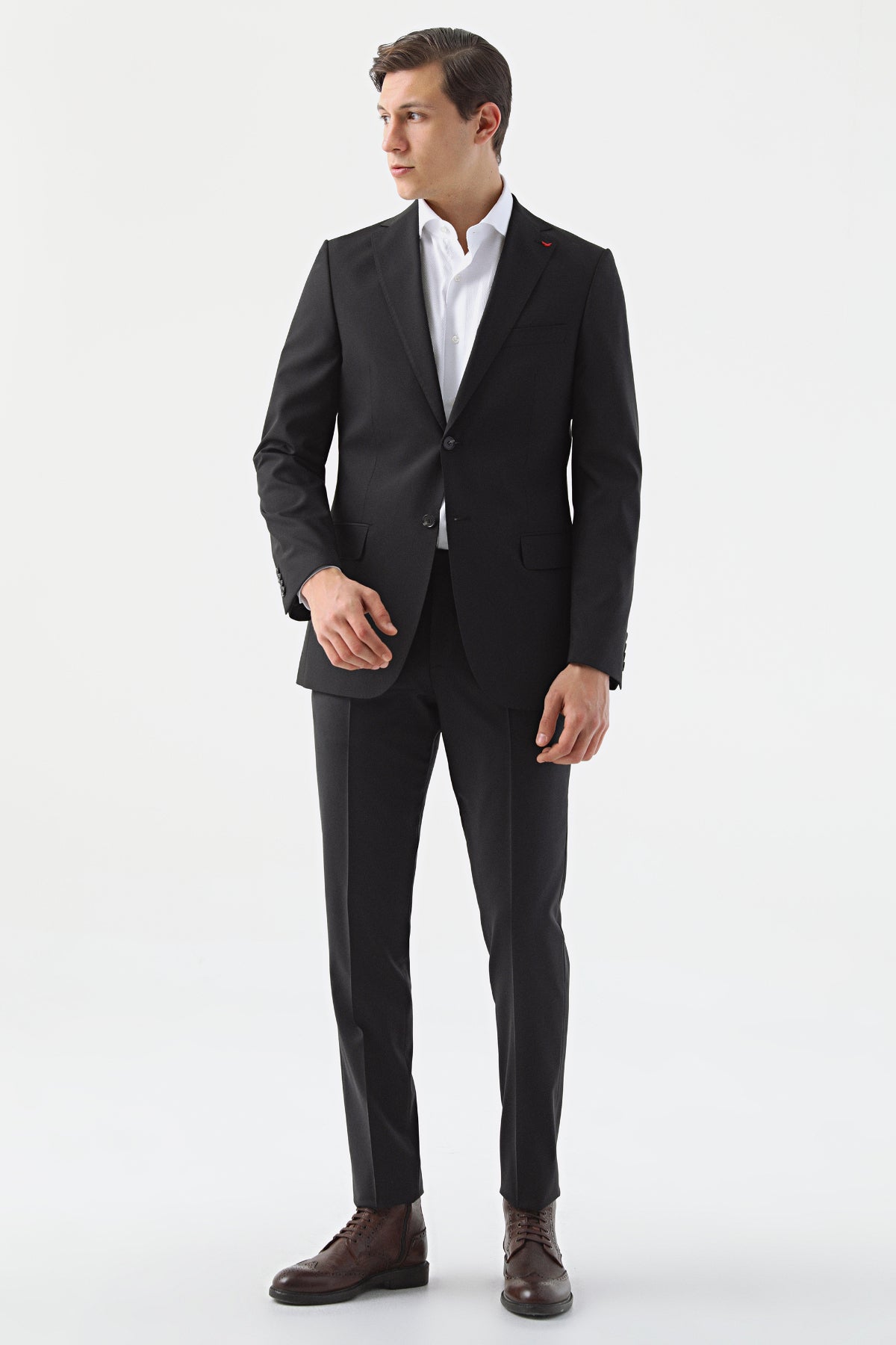 COSTUM D'S DAMAT DROP 8 (TALIE INALTA)  - Negru