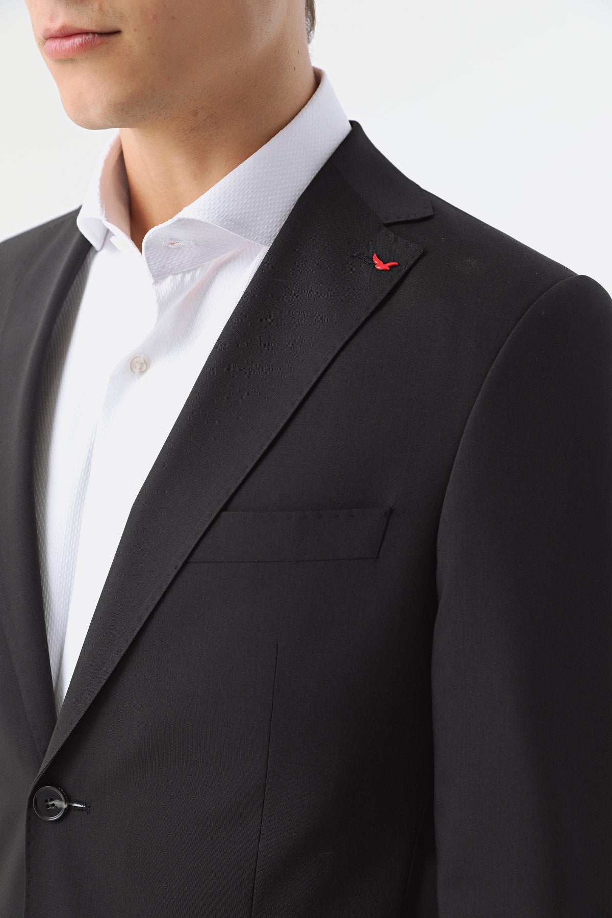 COSTUM D'S DAMAT DROP 8 (TALIE INALTA)  - Negru