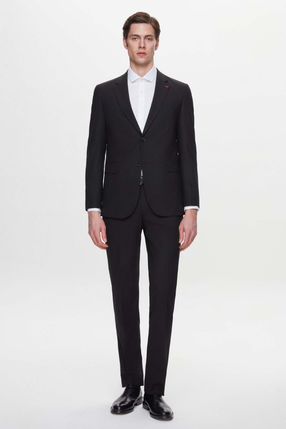 COSTUM  REGULAR FIT D'S DAMAT  - Negru