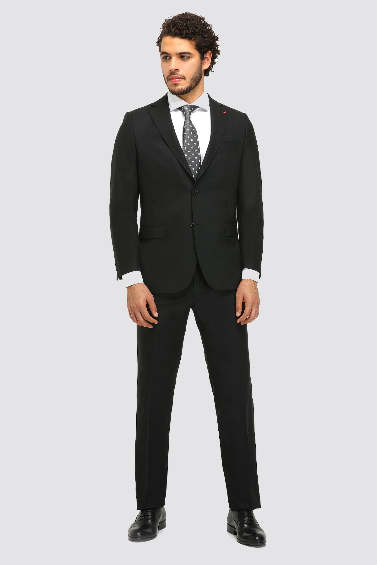 COSTUM D'S DAMAT DROP 4 (TALIE 2)  - Negru