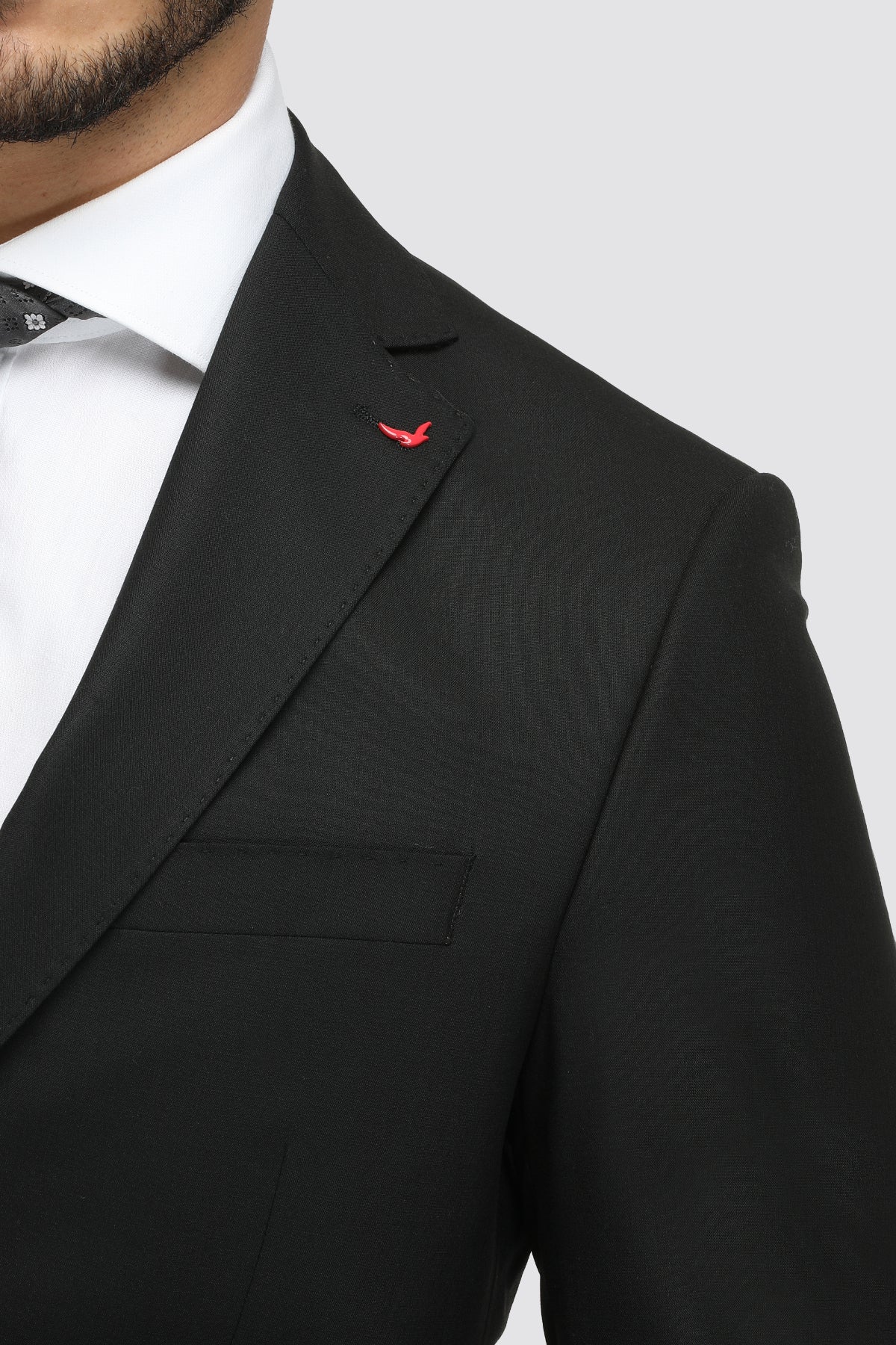 COSTUM D'S DAMAT DROP 4 (TALIE 2)  - Negru