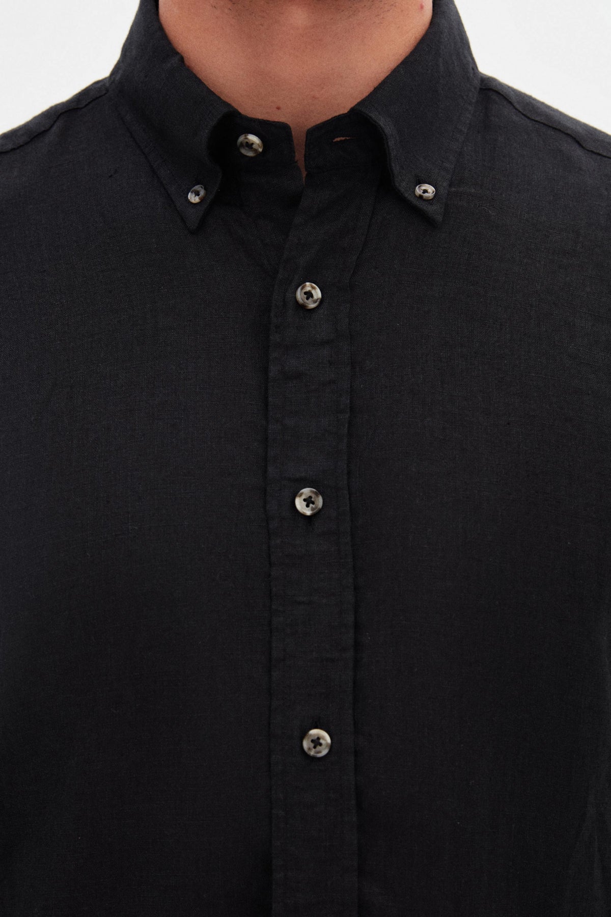 CAMASA COMFORT FIT D'S DAMAT  - Negru