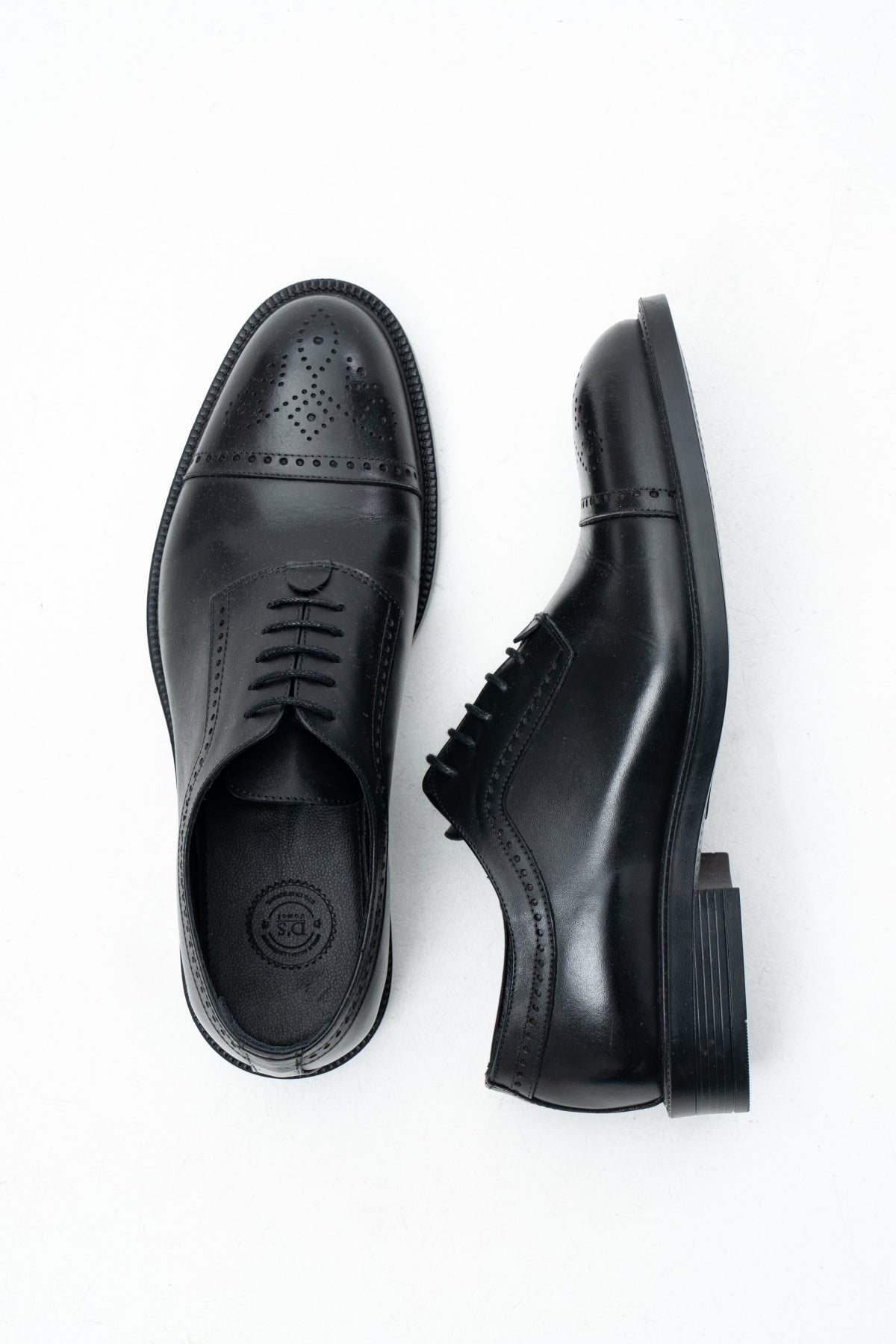 PANTOFI D'S DAMAT  - Negru