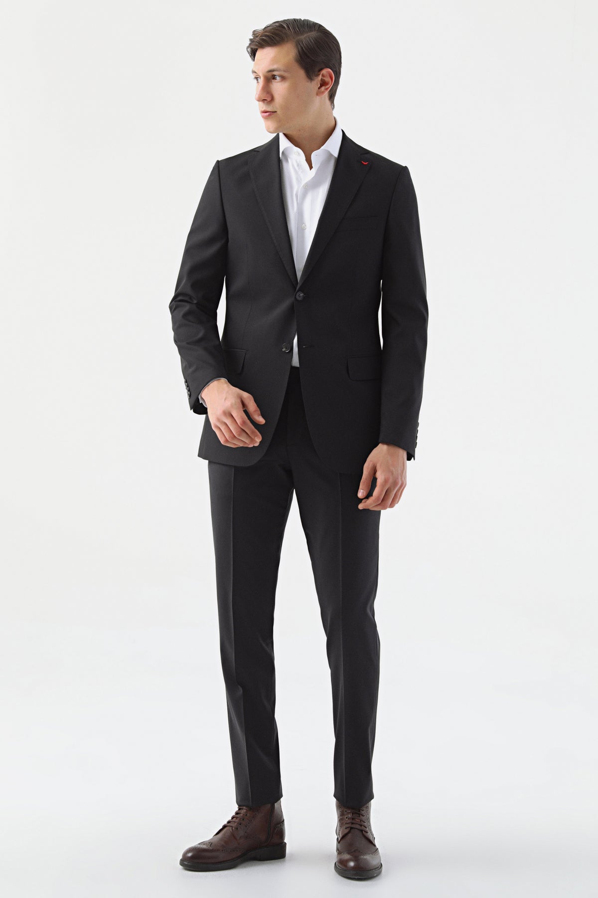 COSTUM D'S DAMAT DROP 8 (TALIE INALTA)  - Negru