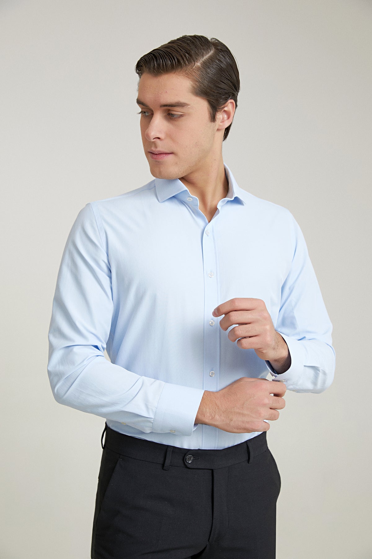 CAMASA SLIM FIT  D'S DAMAT  - Bleu