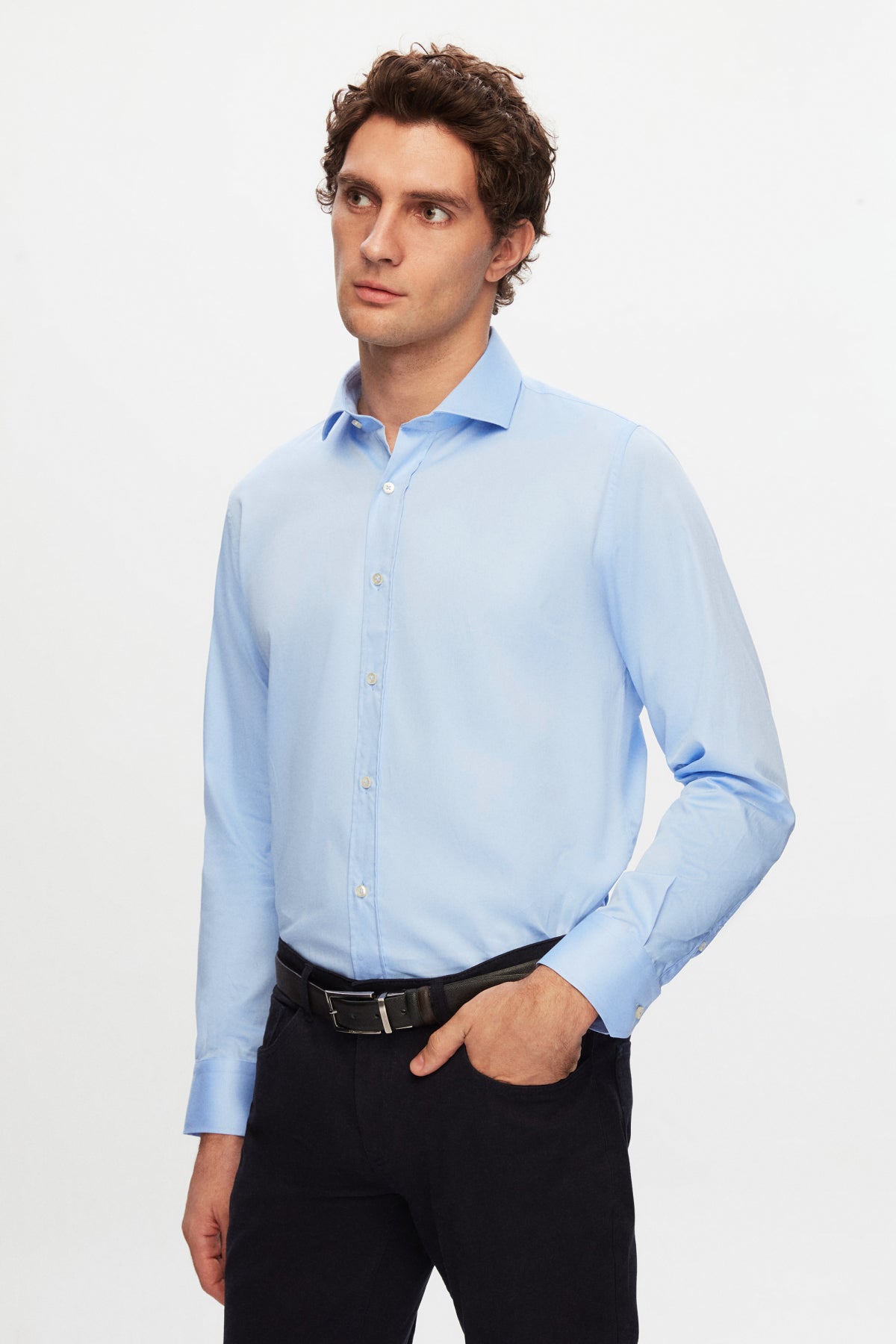 CAMASA  D'S DAMAT SLIM FIT  - Bleu