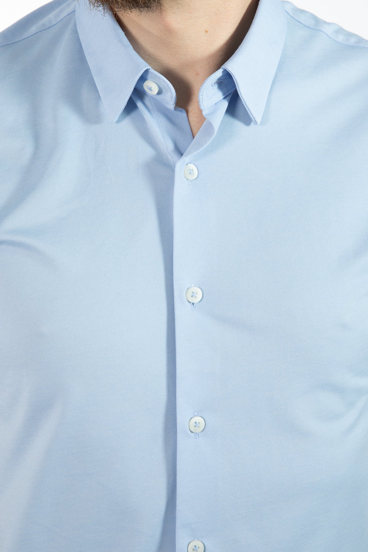 CAMASA SLIM FIT  D'S DAMAT  - Albastru