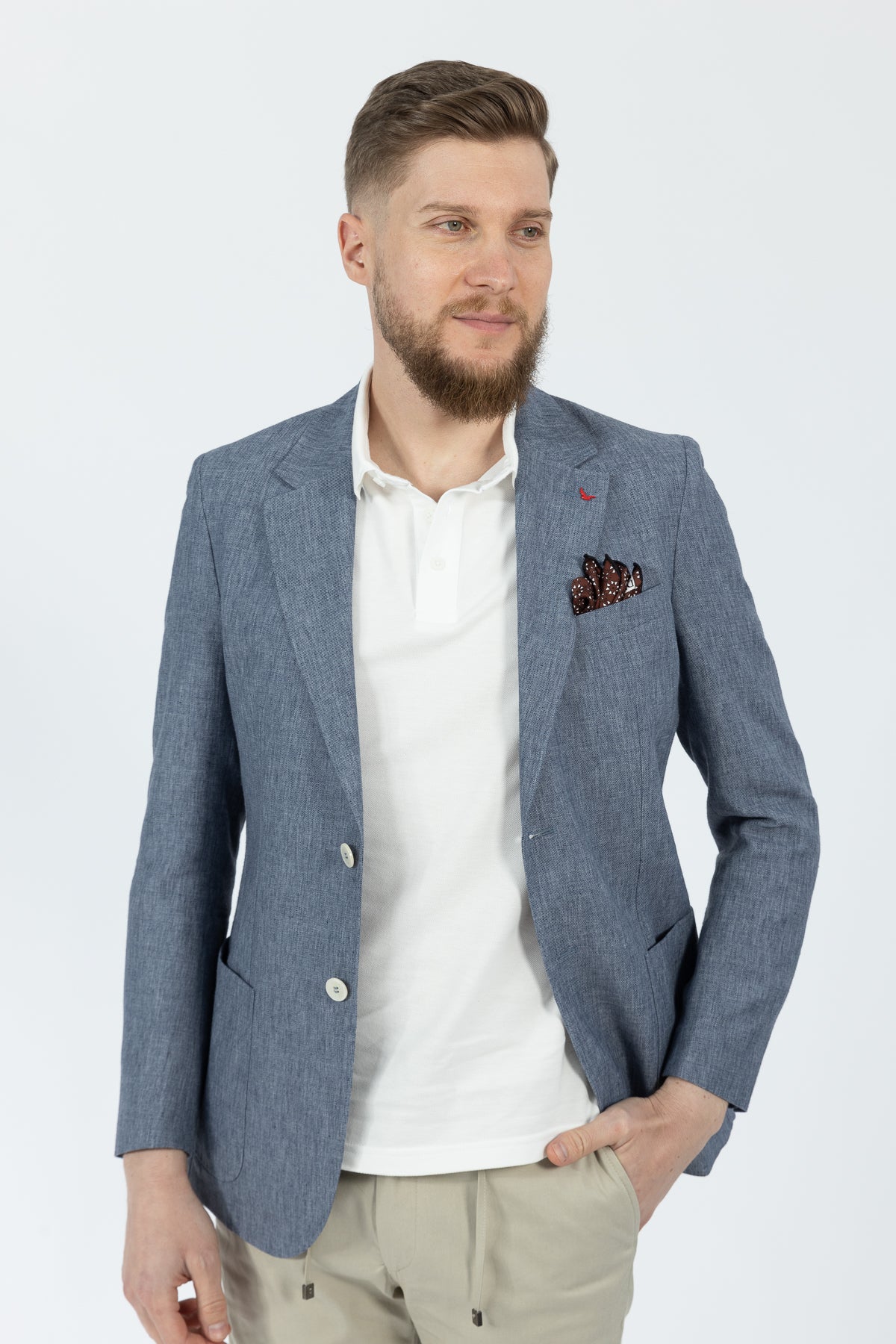 SACOU REGULAR D'S DAMAT  - Albastru