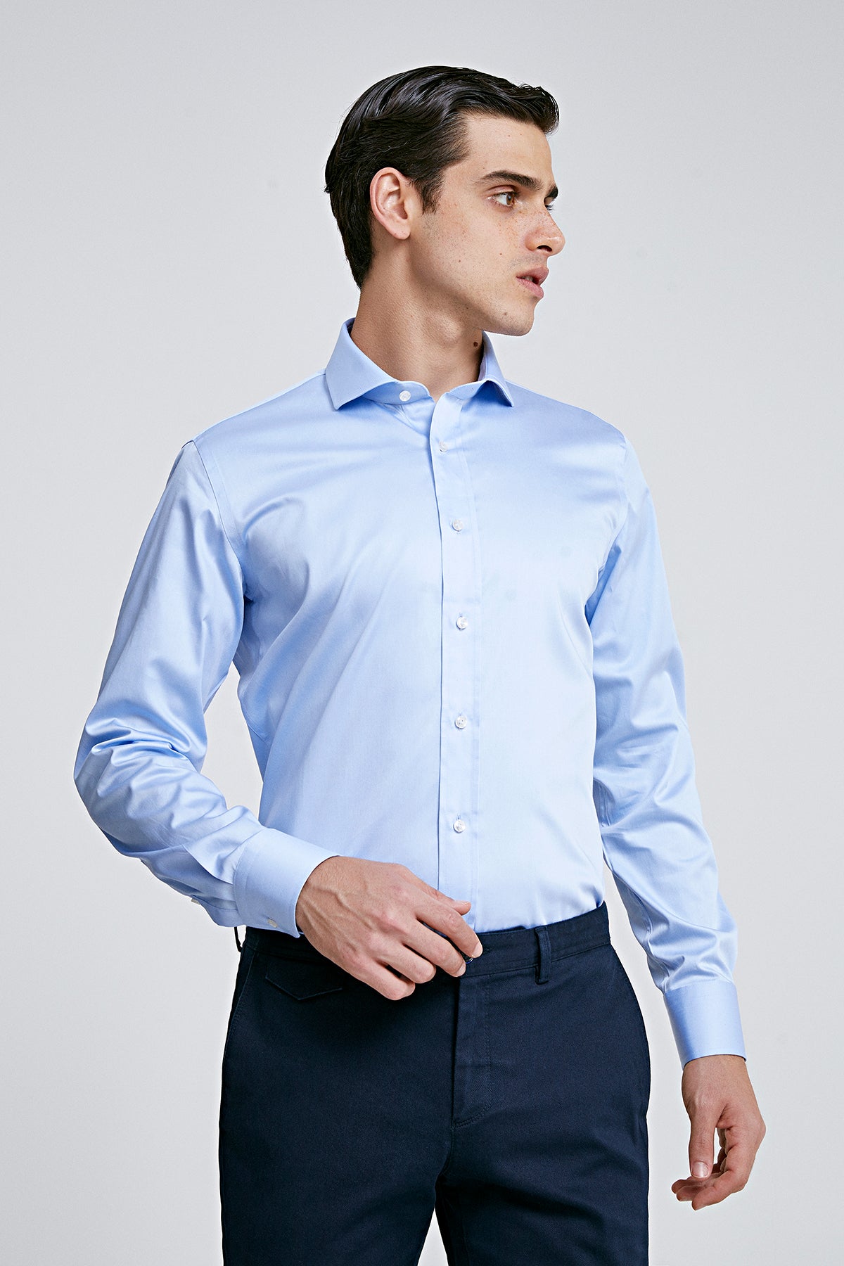 CAMASA  D'S DAMAT SLIM FIT  - Bleu