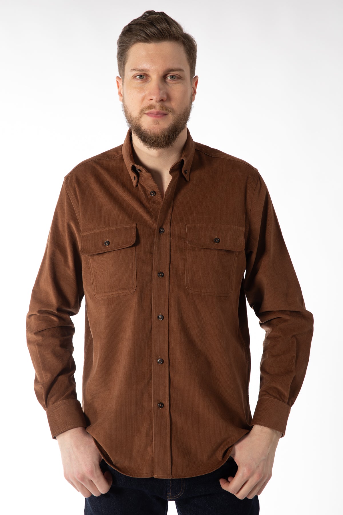 CAMASA CASUAL REGULAR FIT  D'S DAMAT  - Maro