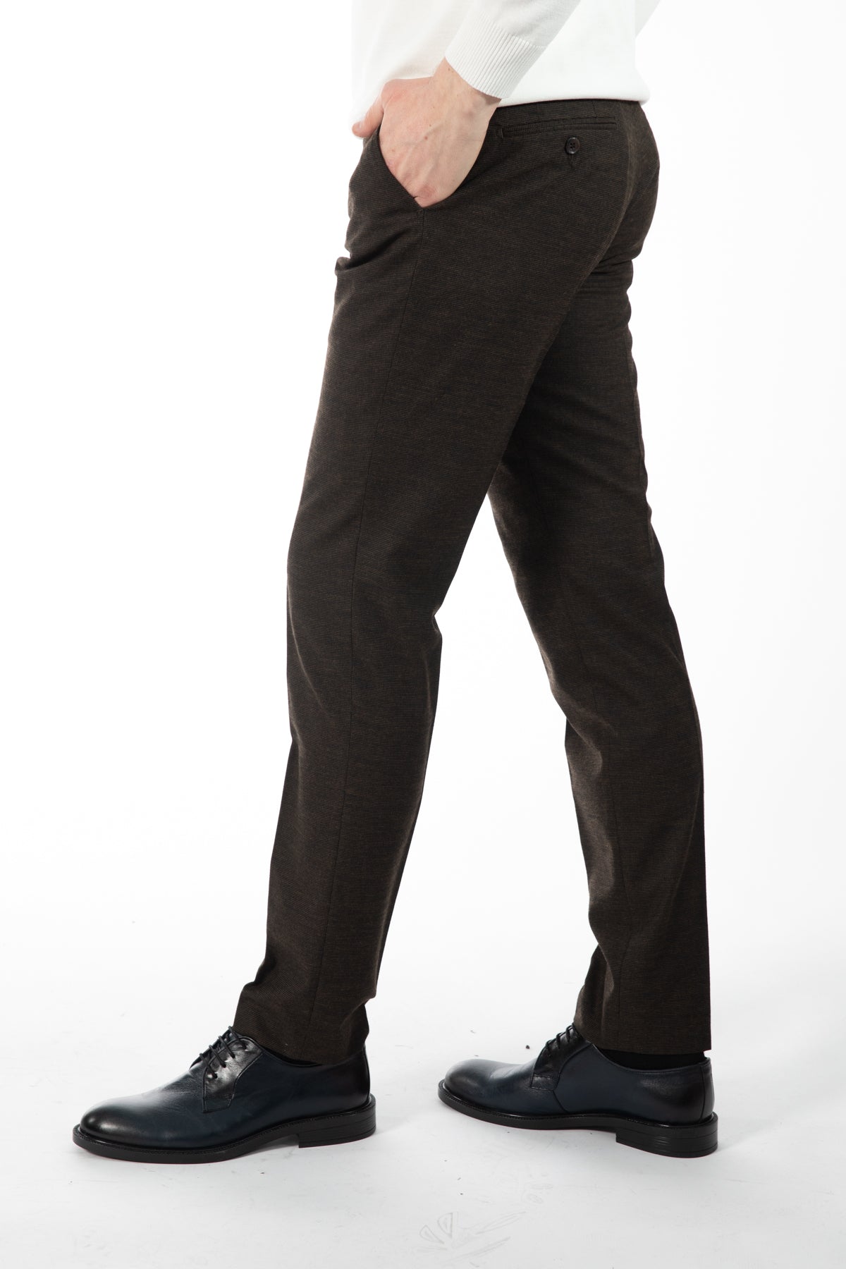 PANTALONI SLIM FIT D'S DAMAT  - Maro