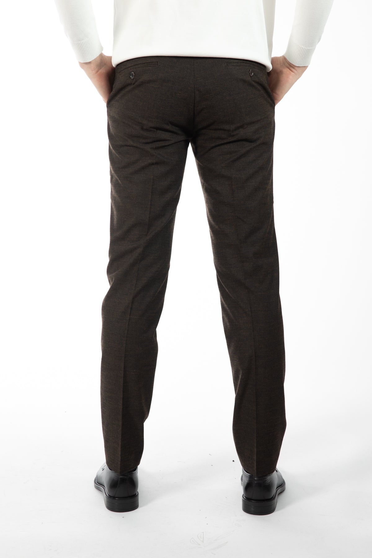 PANTALONI SLIM FIT D'S DAMAT  - Maro