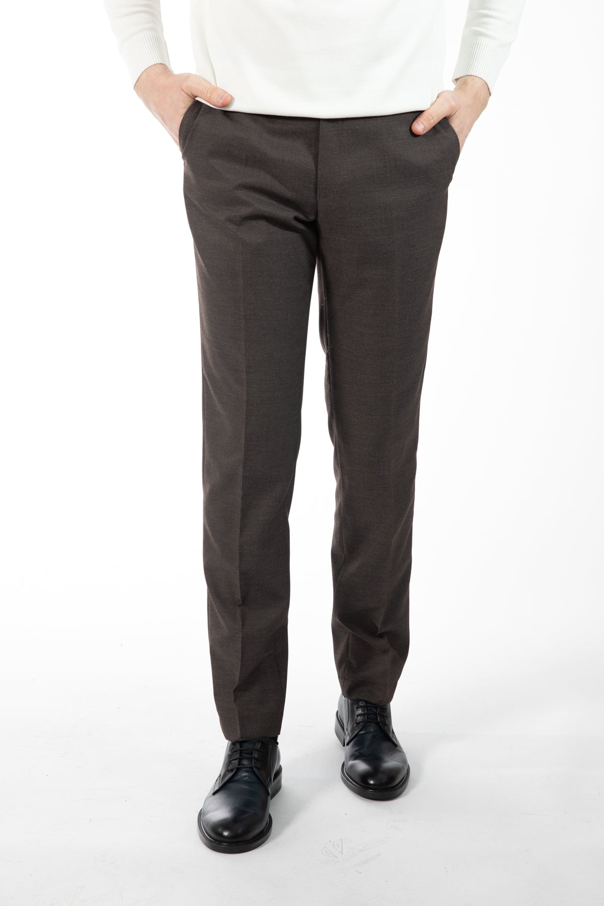 PANTALONI SLIM FIT D'S DAMAT  - Maro
