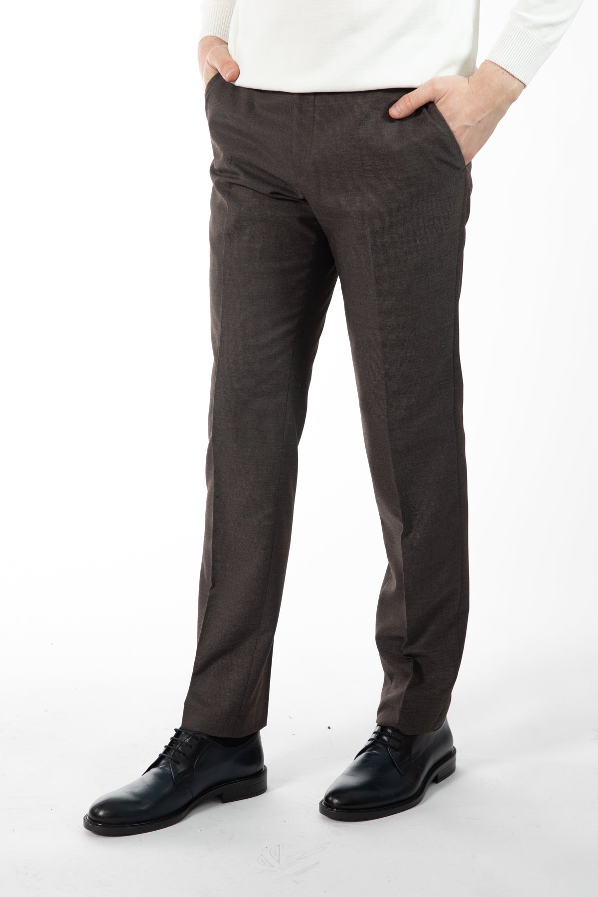 PANTALONI SLIM FIT D'S DAMAT  - Maro