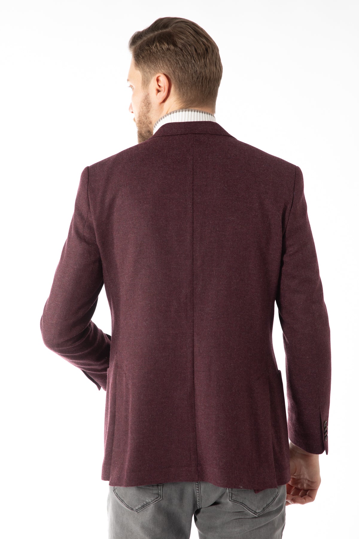 SACOU REGULAR FIT D'S DAMAT  - Burgund