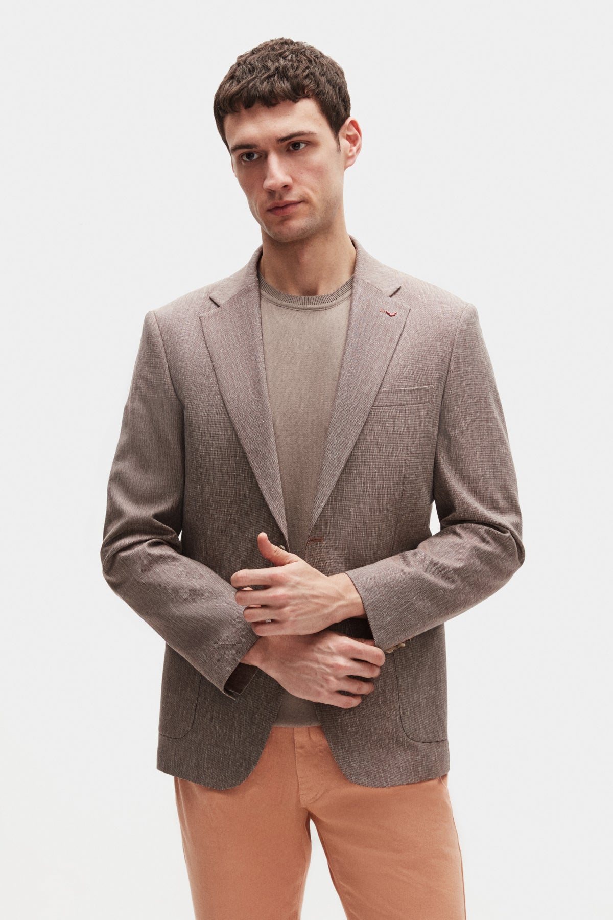 SACOU SLIM FIT D'S DAMAT  - Bordo