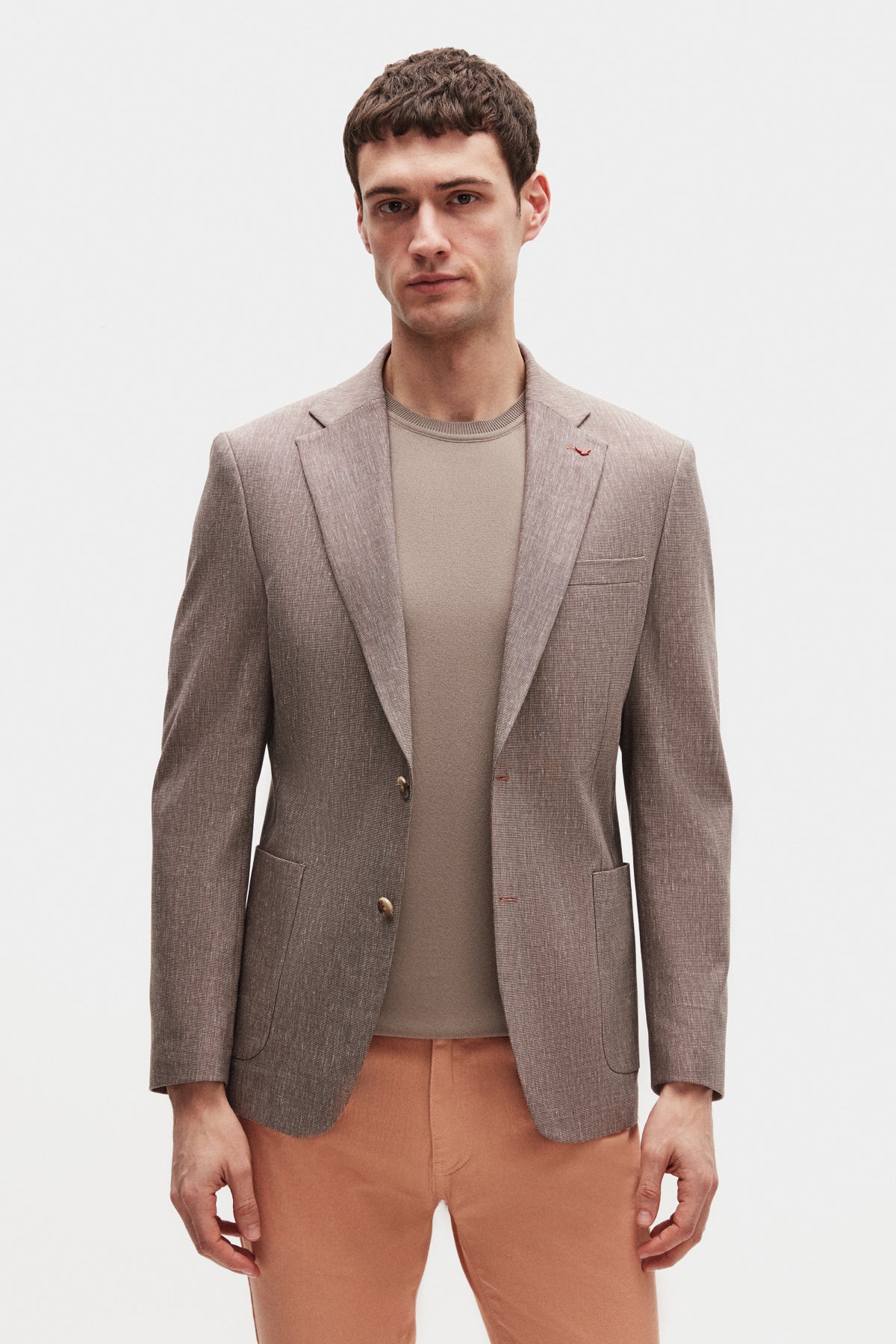 SACOU SLIM FIT D'S DAMAT  - Bordo