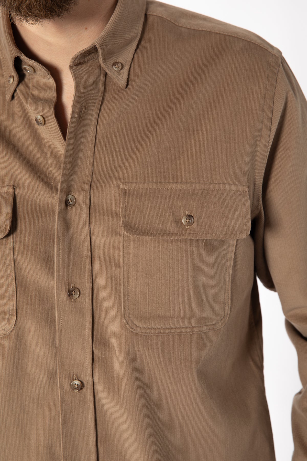 CAMASA CASUAL REGULAR FIT  D'S DAMAT  - Cămil
