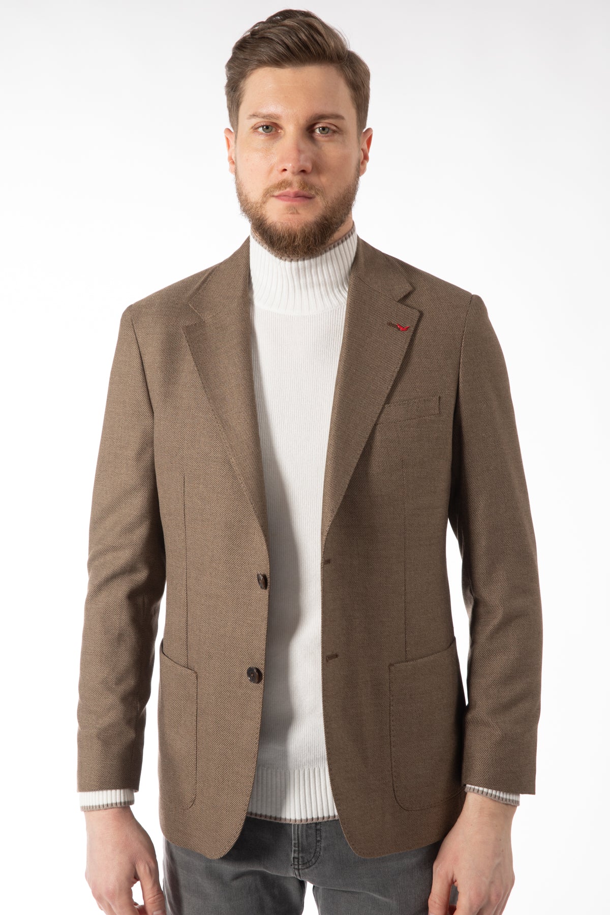 SACOU REGULAR FIT D'S DAMAT  - Cămil