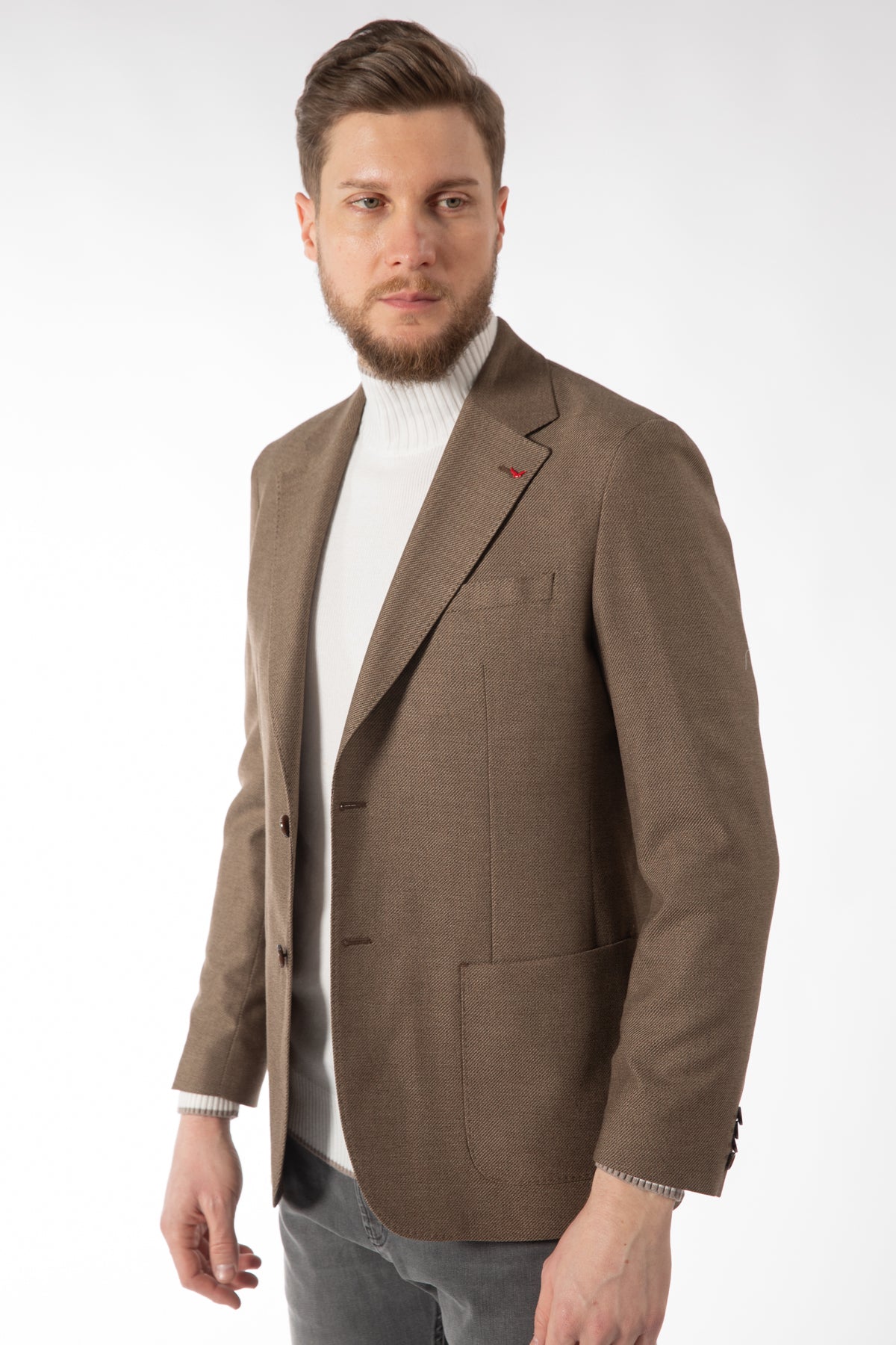 SACOU REGULAR FIT D'S DAMAT  - Cămil