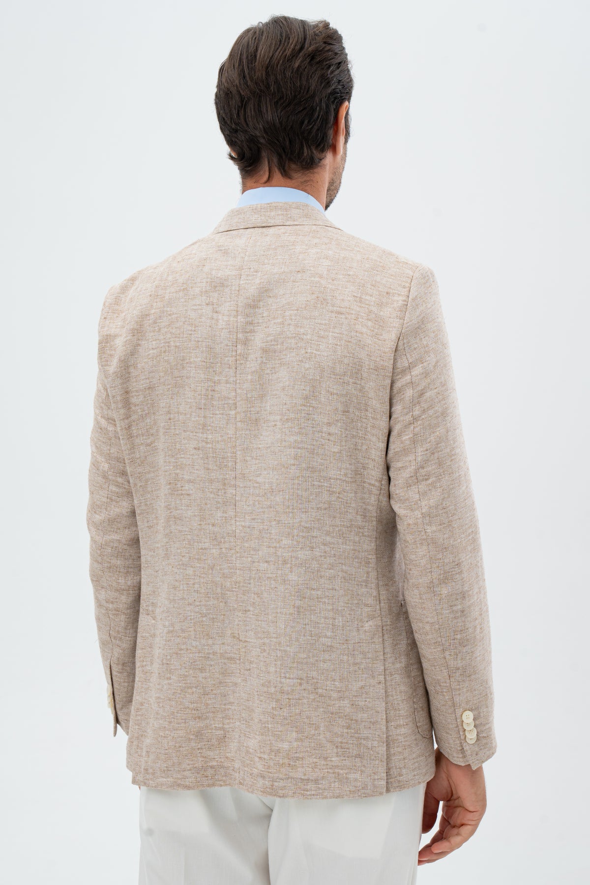 COSTUM CU VESTA SLIM FIT D'S DAMAT  - Camel