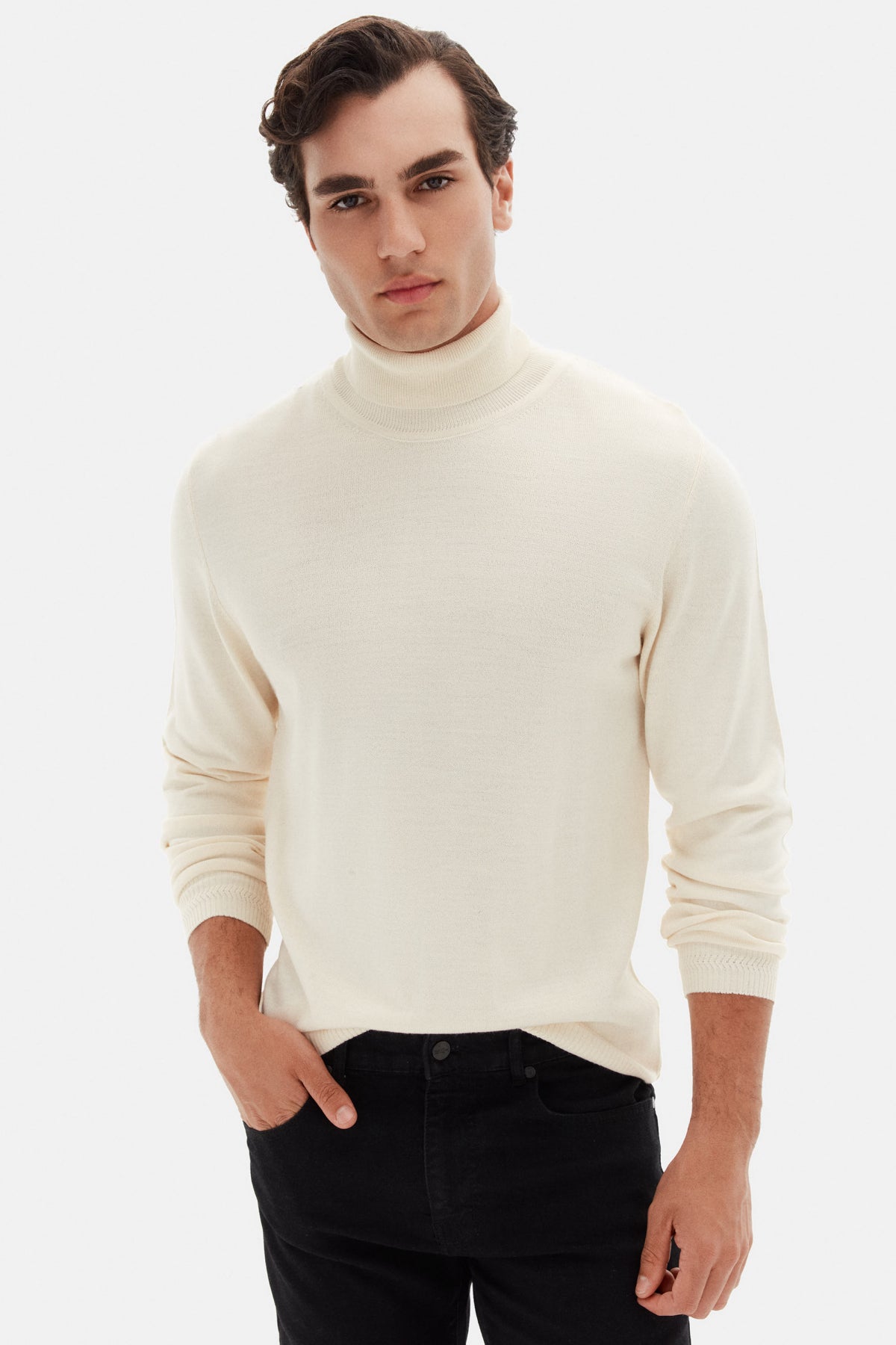 HELANCA REGULAR FIT D'S DAMAT  - Ecru
