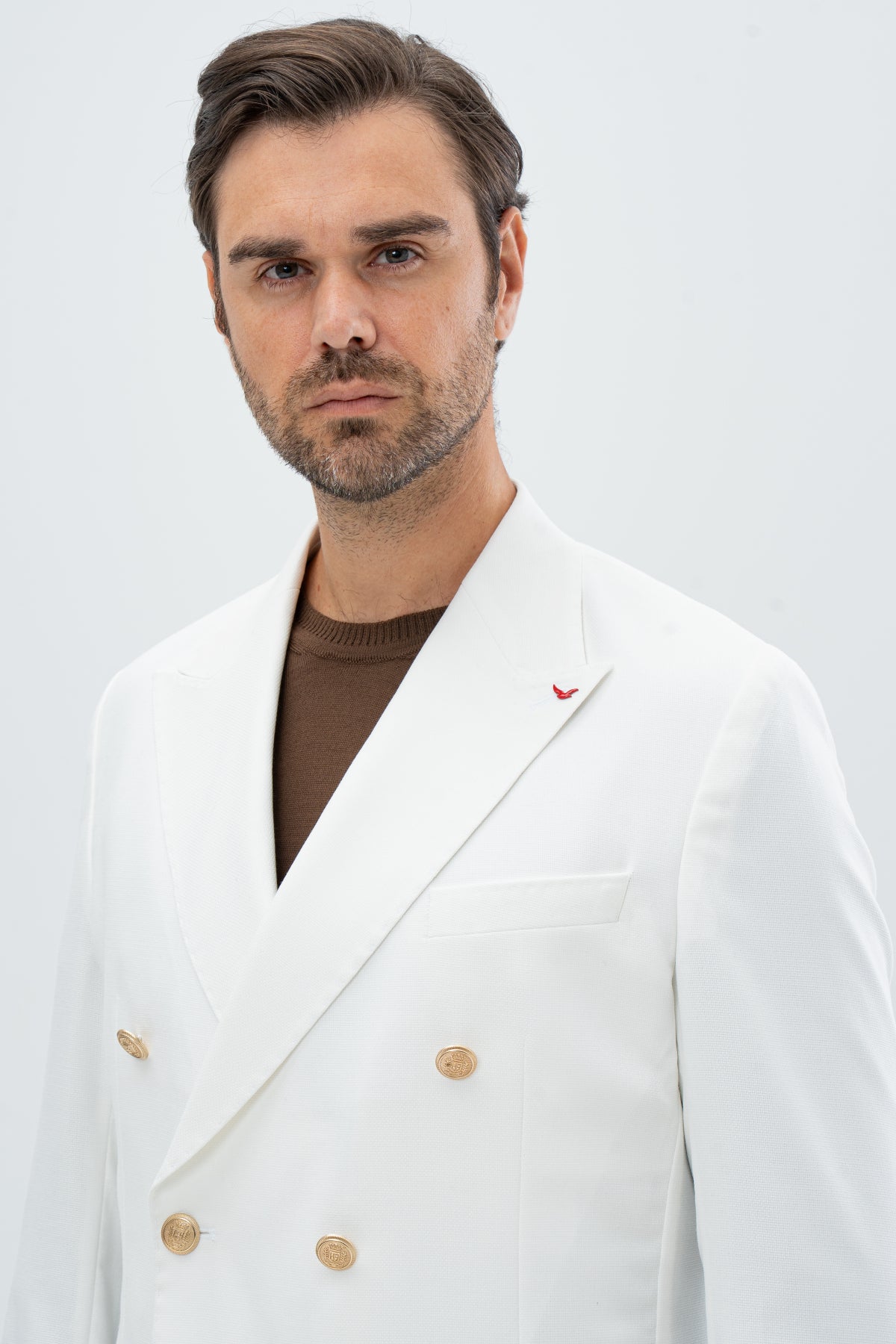 SACOU REGULAR FIT D'S DAMAT  - Ecru