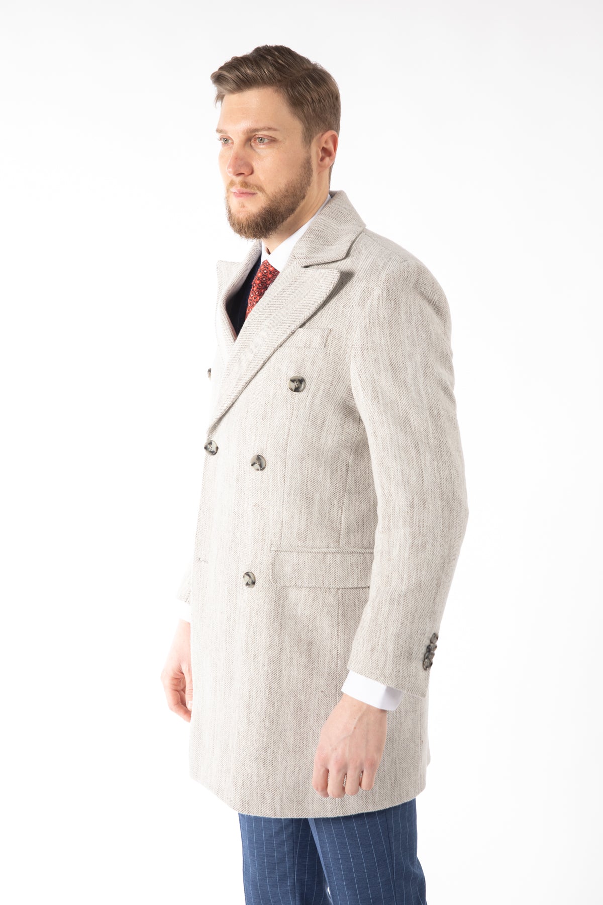 PALTON SLIM FIT  D'S DAMAT  - Gri