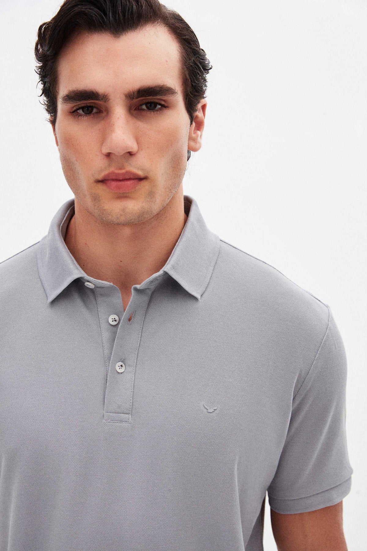 TRICOU REGULAR FIT D'S DAMAT  - Gri
